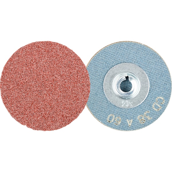Pferd 1-1/2" COMBIDISC Abrasive Disc - Type CD - Aluminum Oxide - 60 Grit 42148 - main